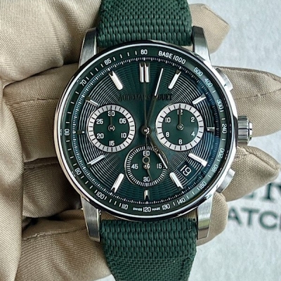 Audemars Piguet Code 11.59 Stainless Steel Green Chronograph